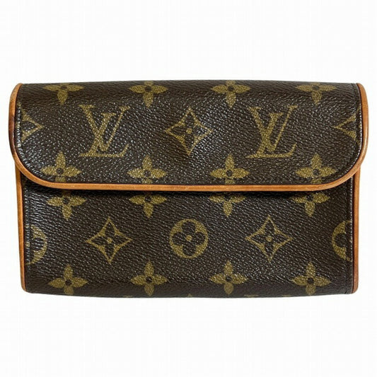 Louis Vuitton Florentine, Brown, Canvas, clutch