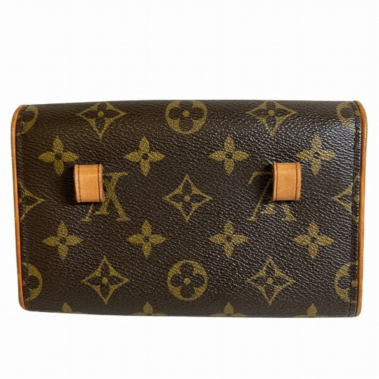 Louis Vuitton Florentine, Brown, Canvas, clutch