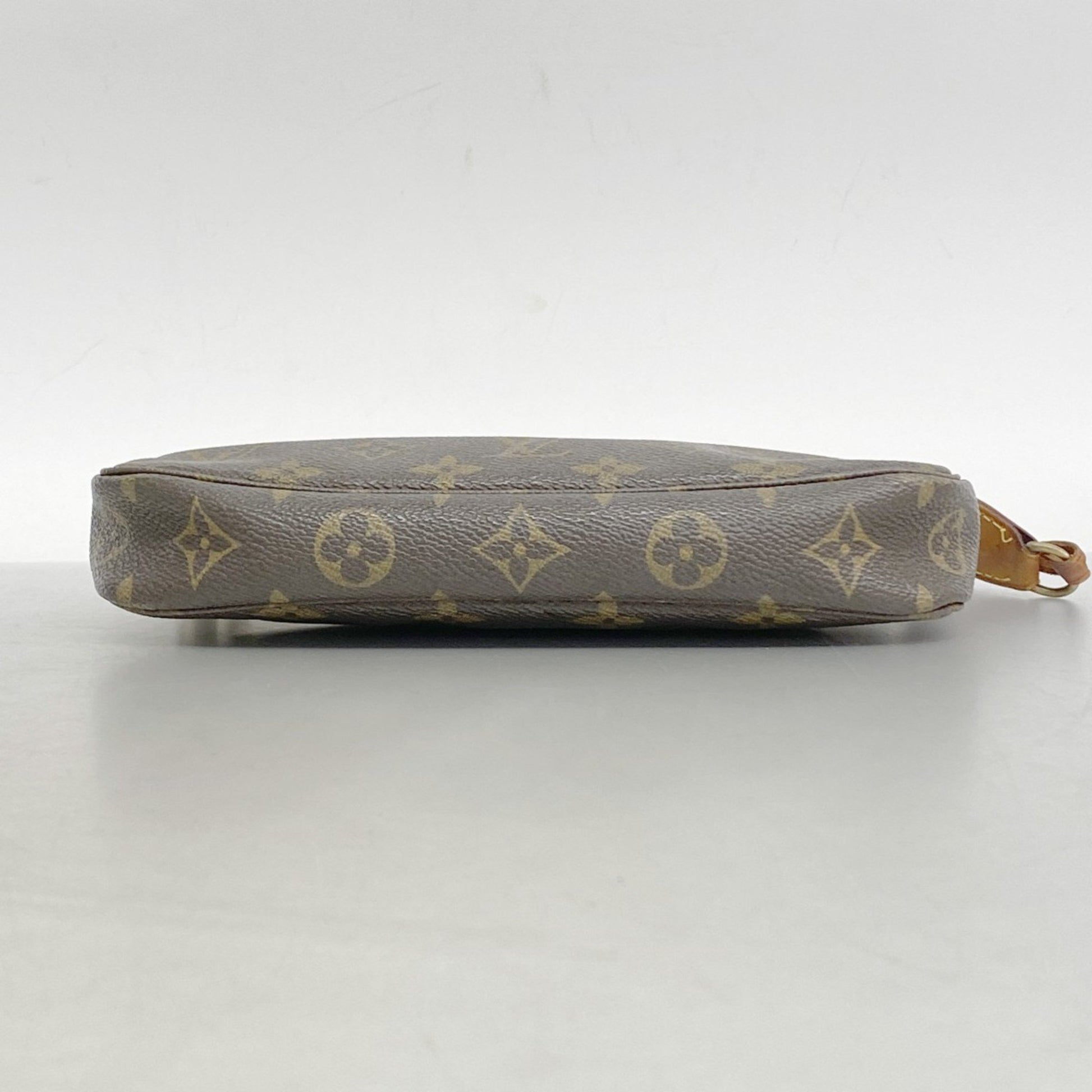 Louis Vuitton Pochette Accessoire, Brown, Canvas, clutch