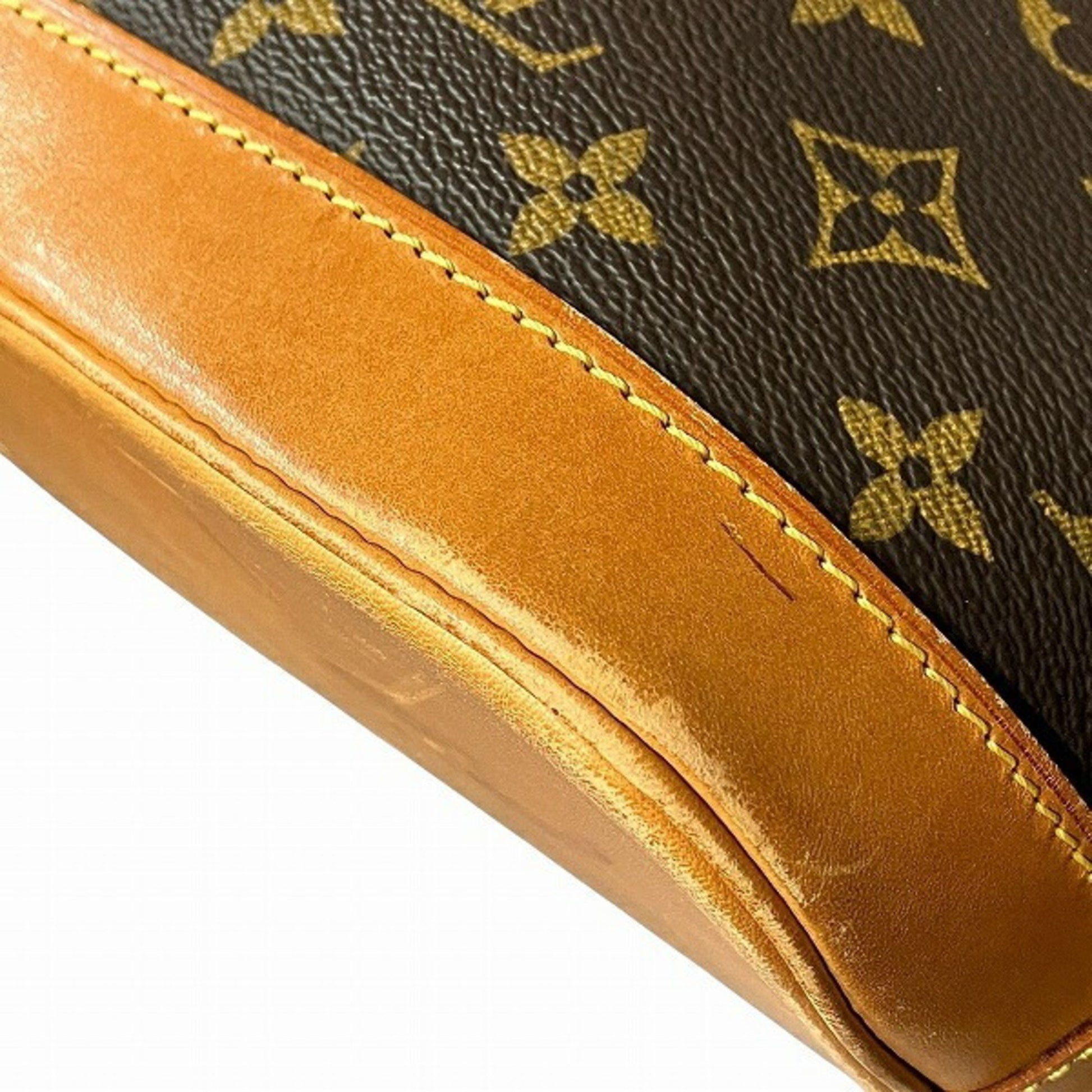 Louis Vuitton Alma, Brown, Canvas, handbag
