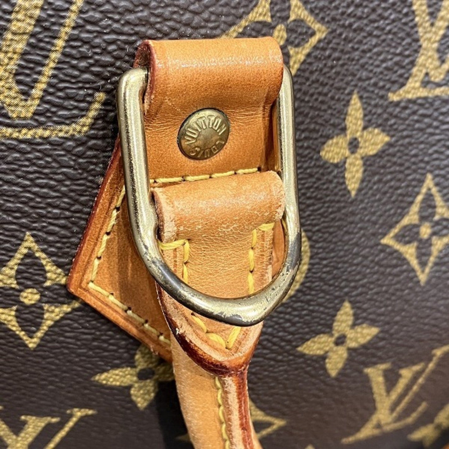 Louis Vuitton Alma, Brown, Canvas, handbag
