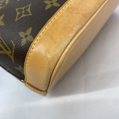 Louis Vuitton Alma, Brown, Canvas, handbag