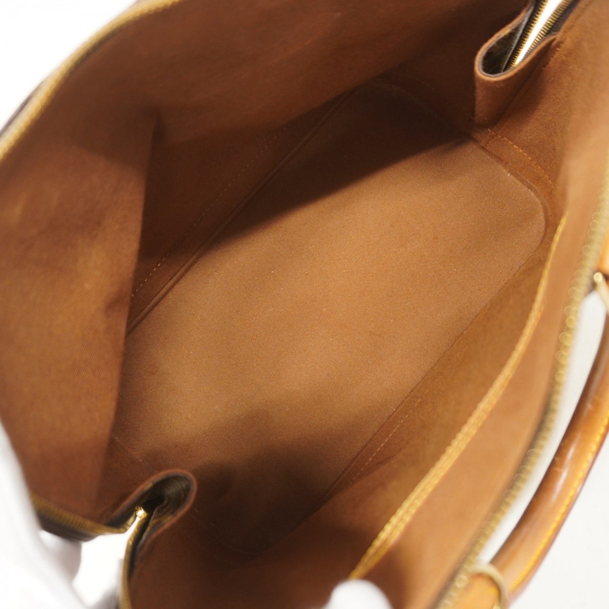 Louis Vuitton Alma, Brown, Canvas, handbag