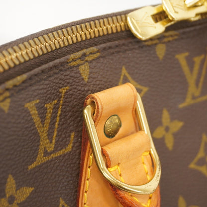 Louis Vuitton Alma, Brown, Canvas, handbag
