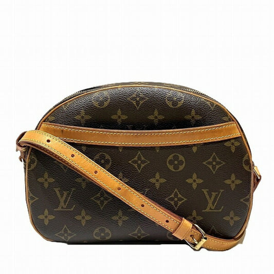 Louis Vuitton Blois, Brown, Canvas, shoulder