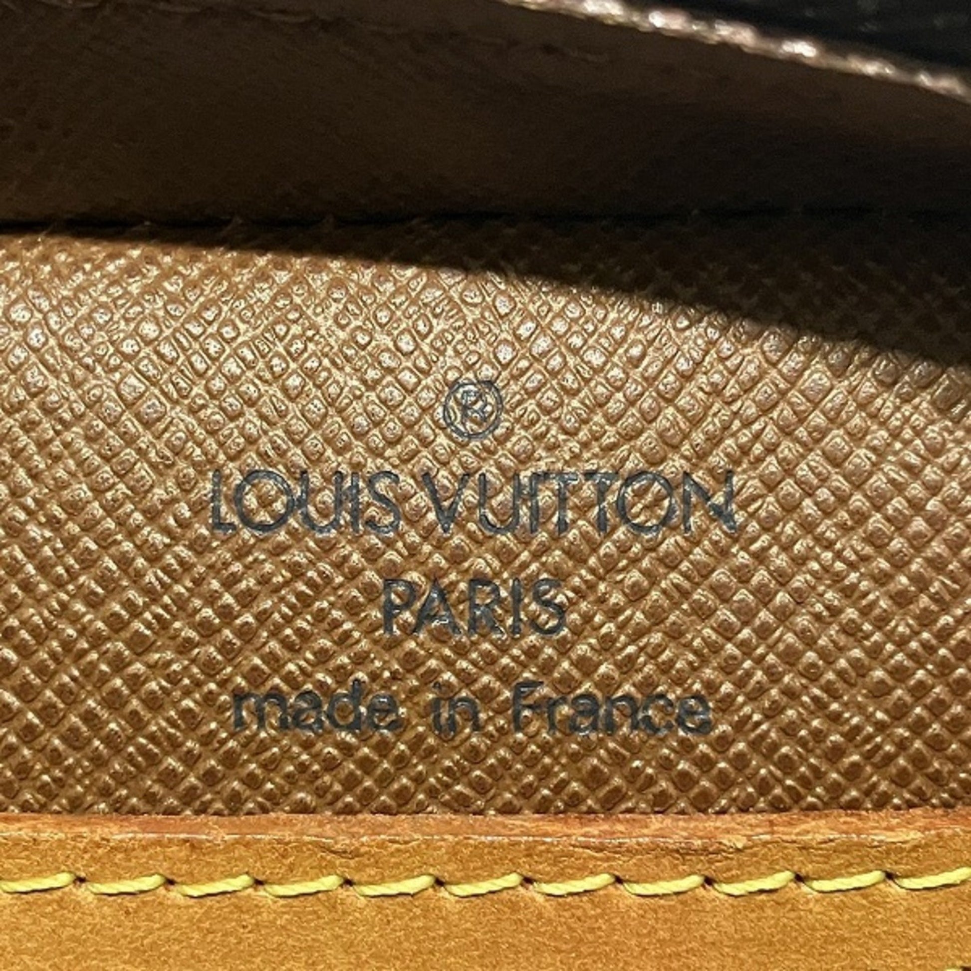 Louis Vuitton Blois, Brown, Canvas, shoulder