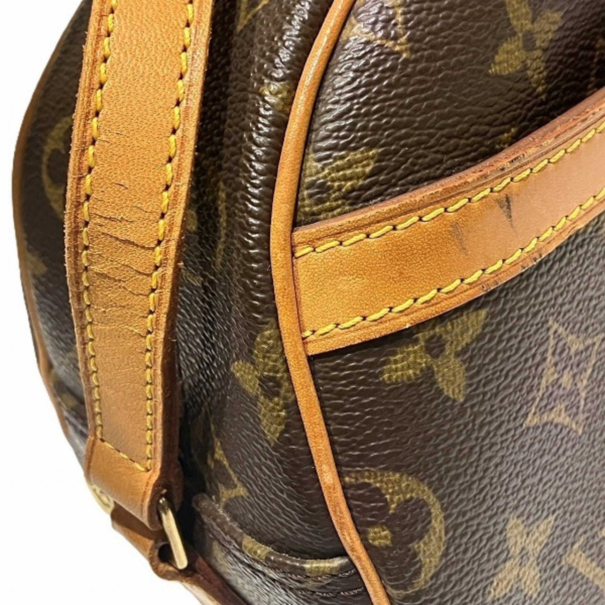 Louis Vuitton Blois, Brown, Canvas, shoulder