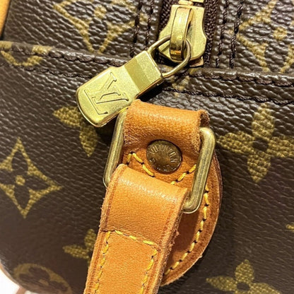 Louis Vuitton Blois, Brown, Canvas, shoulder