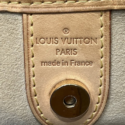 Louis Vuitton Galliera, Brown, Canvas, shoulder