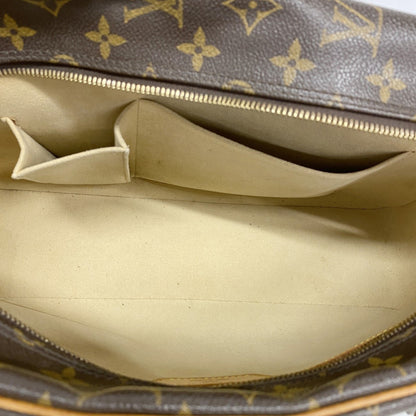 Louis Vuitton Cité, Brown, Canvas, shoulder