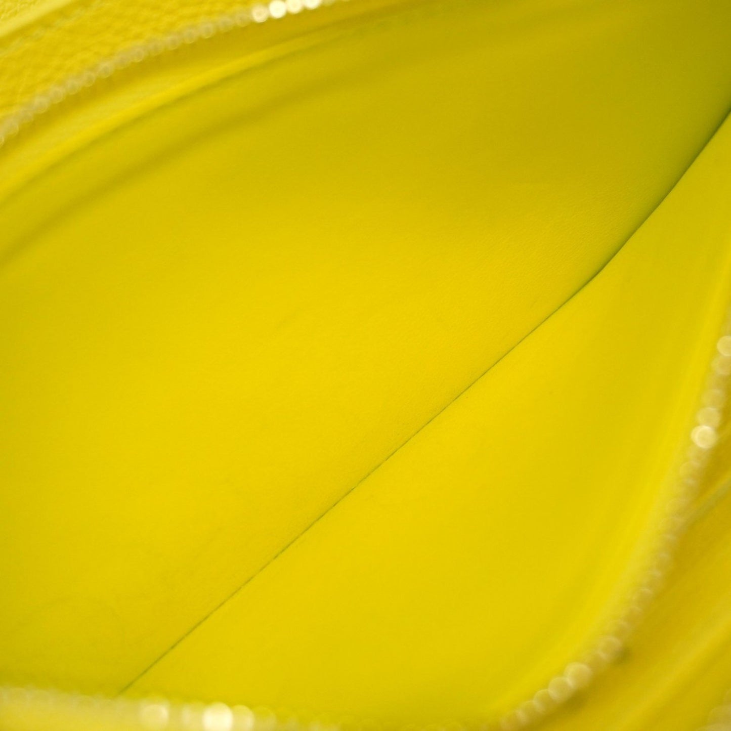 Louis Vuitton Zippy wallet, Yellow, Leather, wallet