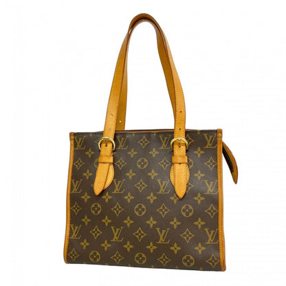 Louis Vuitton Popincourt, Brown, Canvas, tote