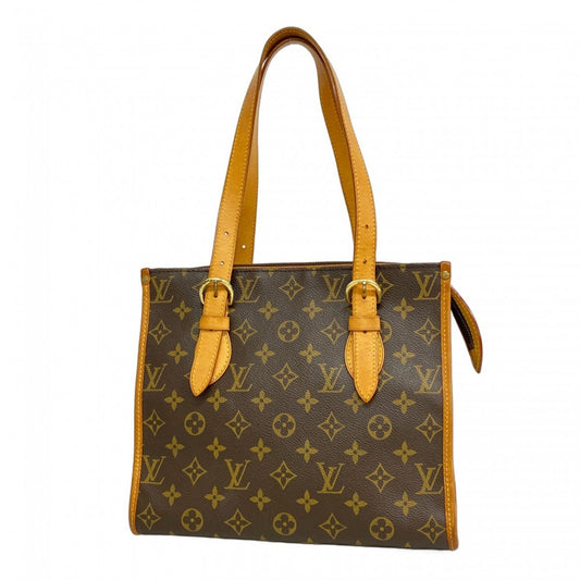 Louis Vuitton Popincourt, Brown, Canvas, tote