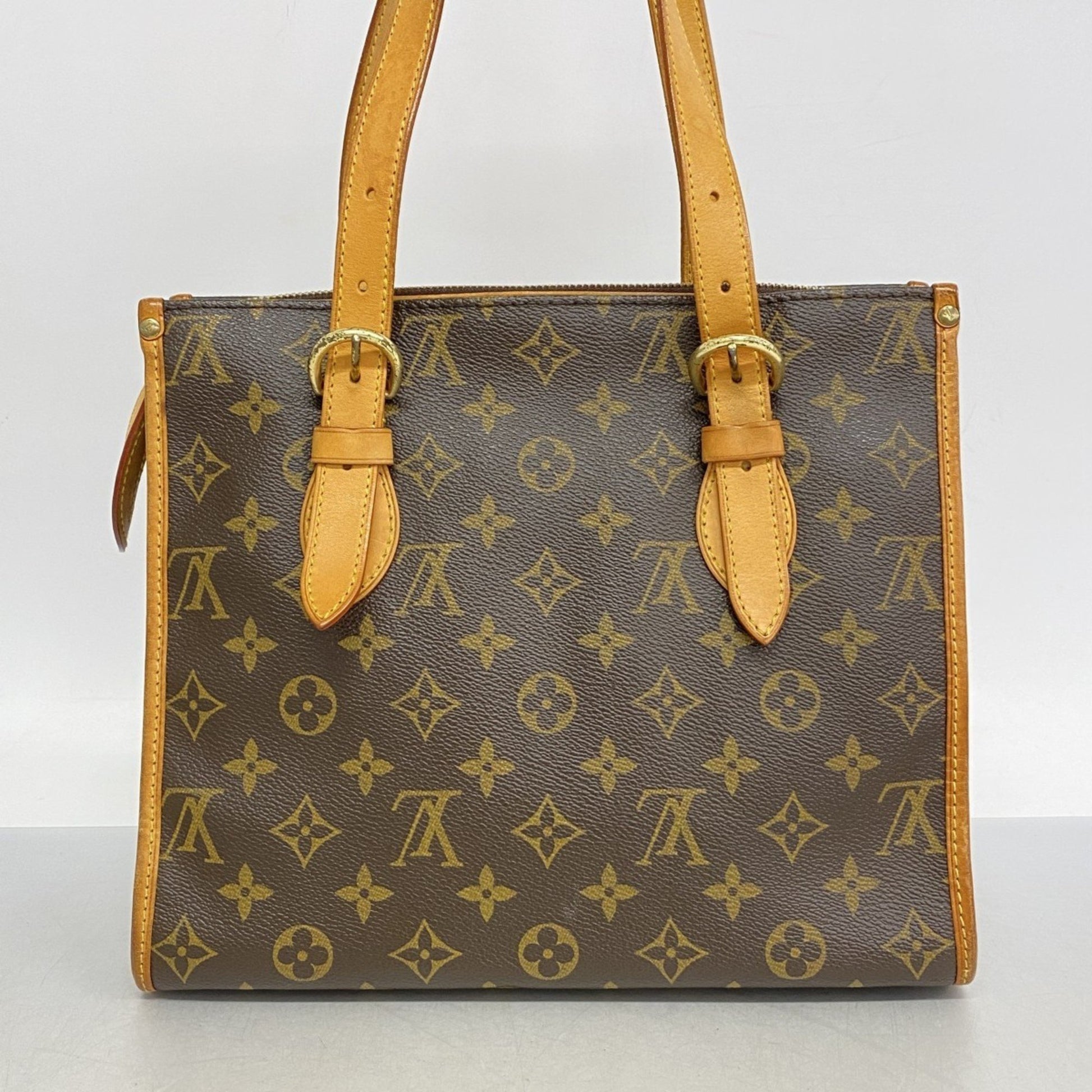 Louis Vuitton Popincourt, Brown, Canvas, tote