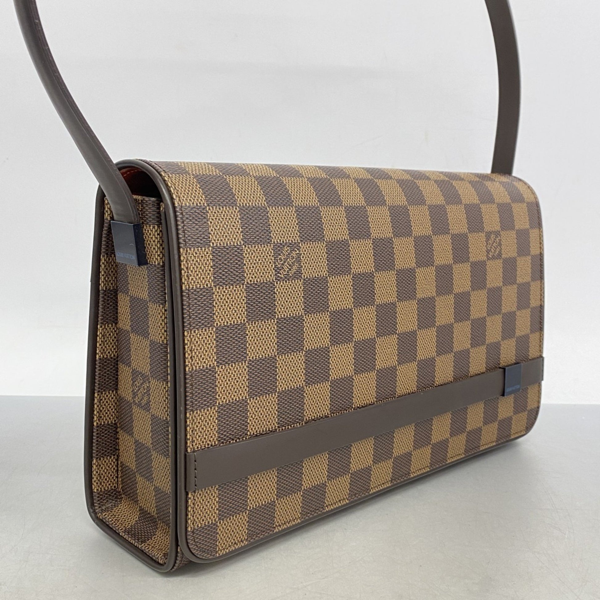 Louis Vuitton Tribeca, Brown, Canvas, shoulder