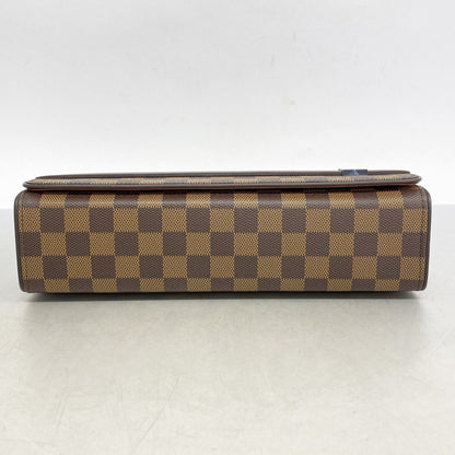 Louis Vuitton Tribeca, Brown, Canvas, shoulder