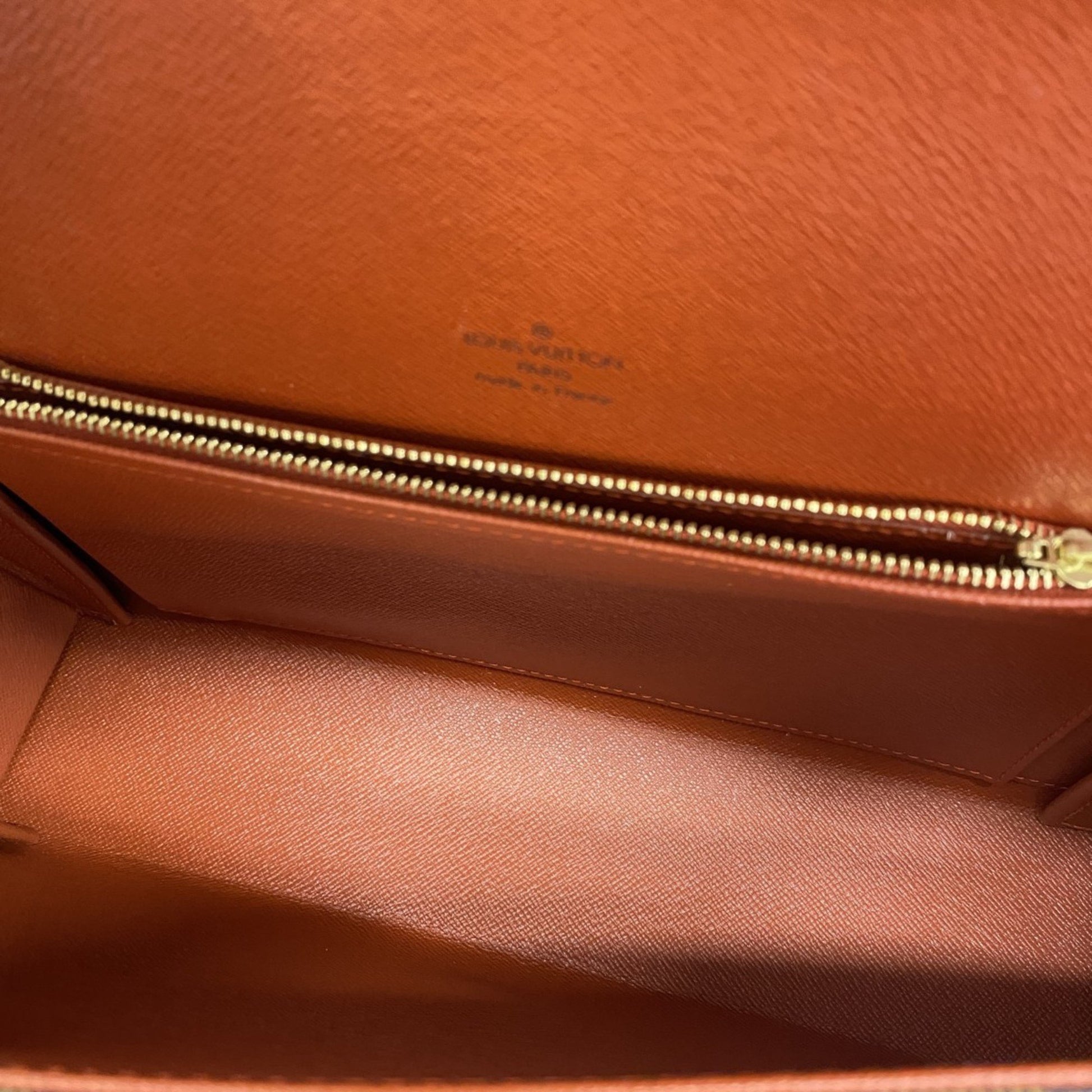 Louis Vuitton Tribeca, Brown, Canvas, shoulder