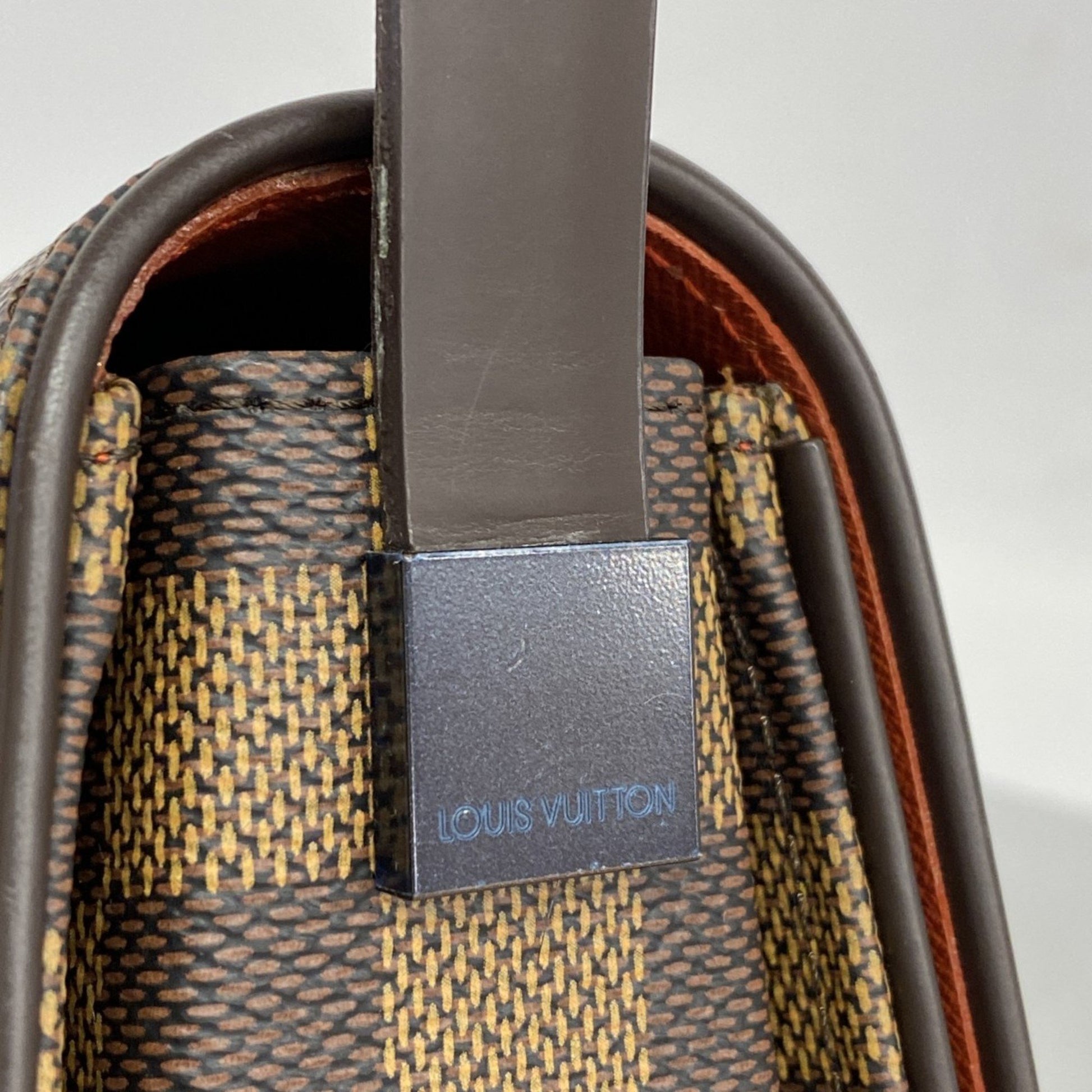 Louis Vuitton Tribeca, Brown, Canvas, shoulder