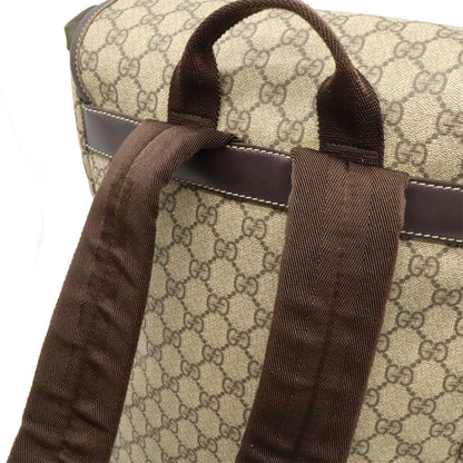 Gucci GG Supreme, Beige, Canvas, backpack