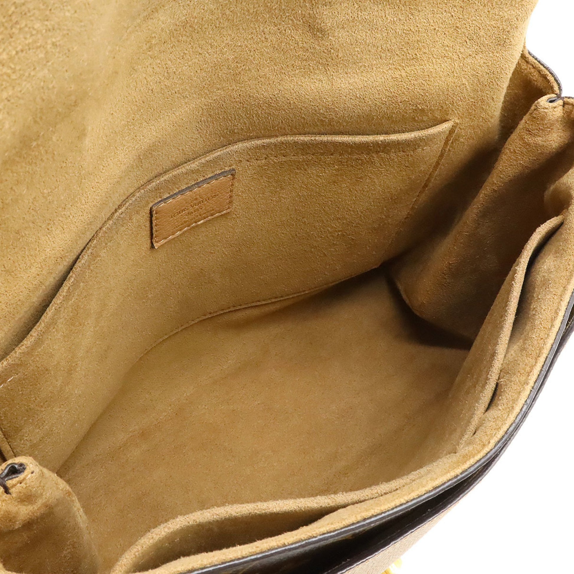 Louis Vuitton Marignan, Brown, Canvas, handbag
