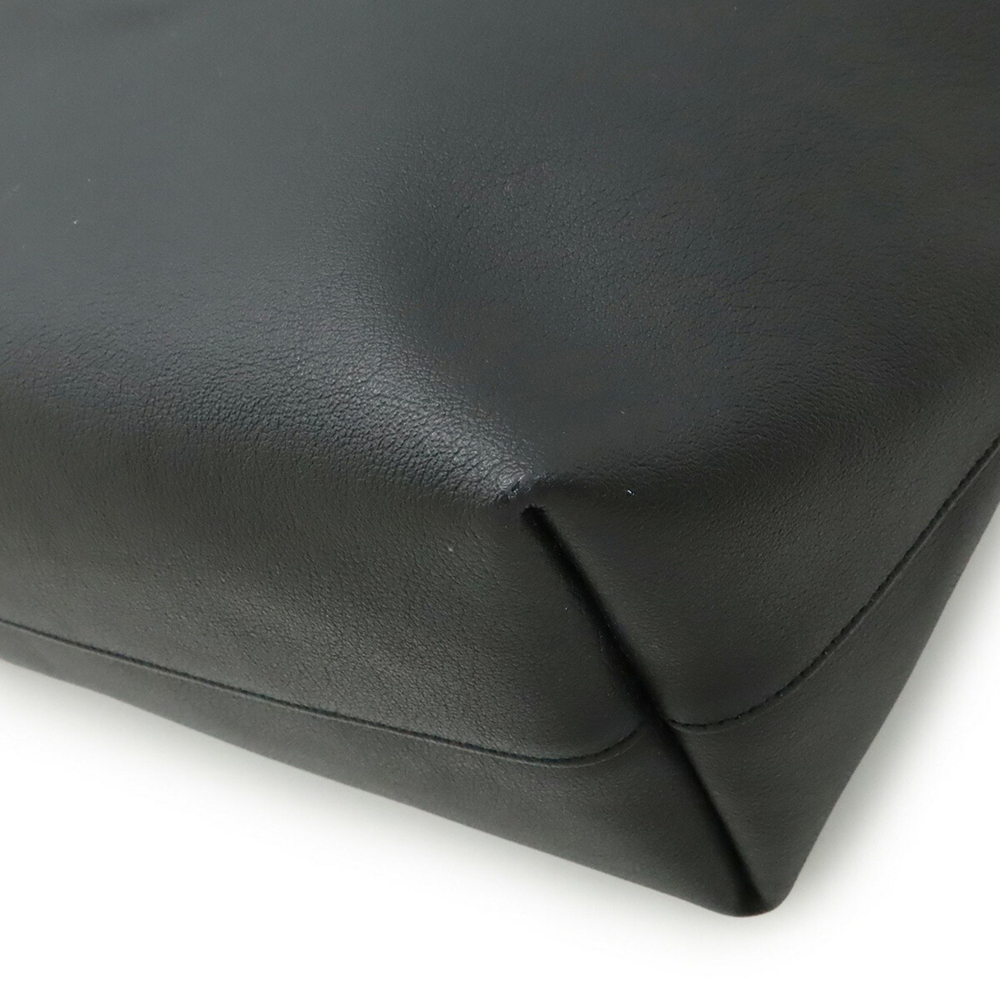 Saint Laurent Shopping, Black, Leather, shoulder
