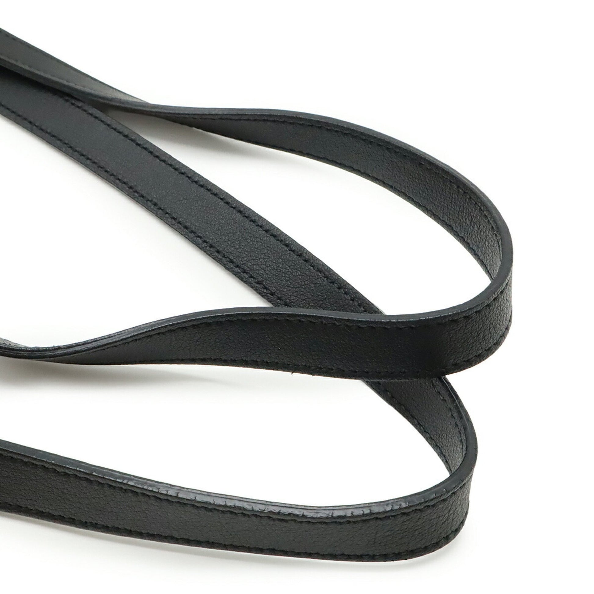 Saint Laurent Shopping, Black, Leather, shoulder