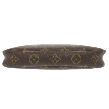 Louis Vuitton Pochette Accessoire, Brown, Canvas, clutch