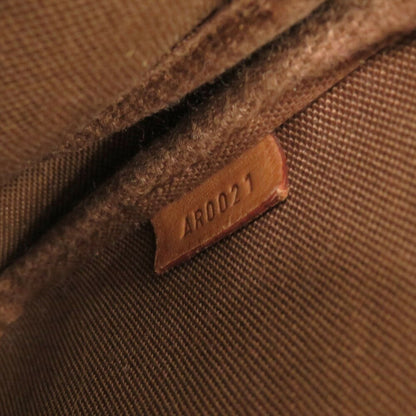 Louis Vuitton Pochette Accessoire, Brown, Canvas, clutch