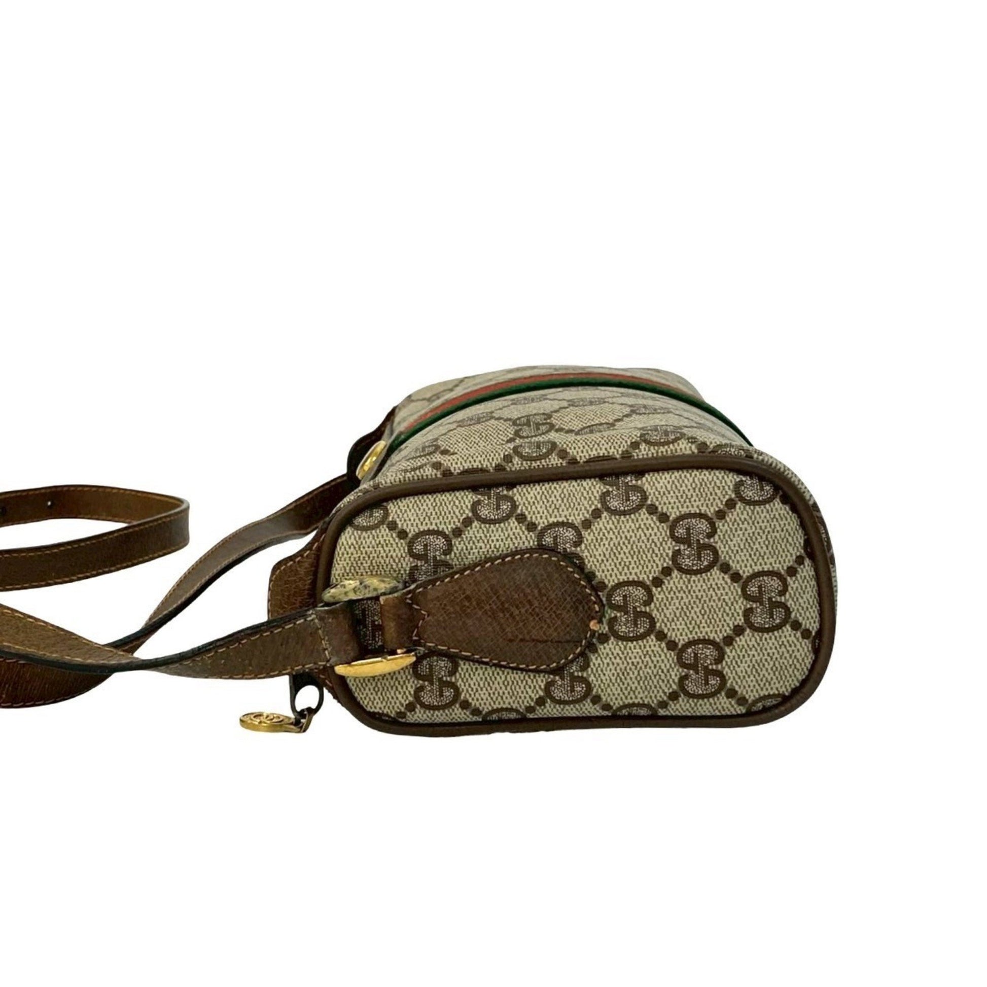 Gucci Sherry, Beige, Canvas, shoulder