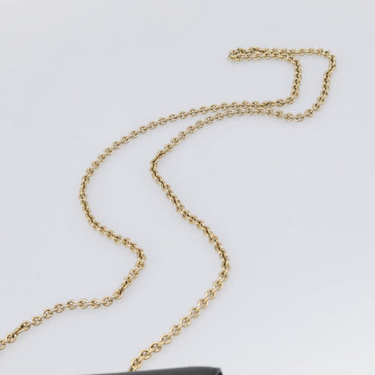 Salvatore Ferragamo Vala Chain Leather, Black, Leather, Shoulder Bag