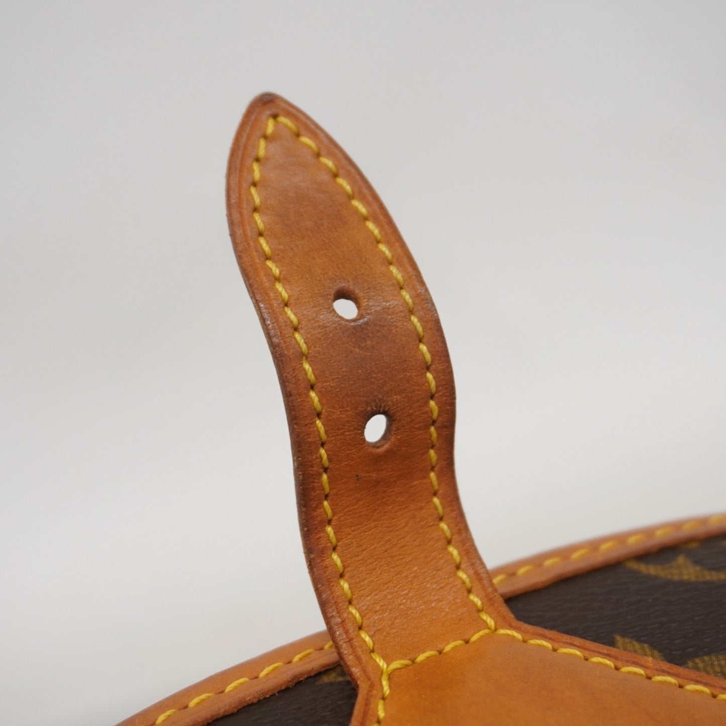 Louis Vuitton Sologne, Brown, Canvas, shoulder