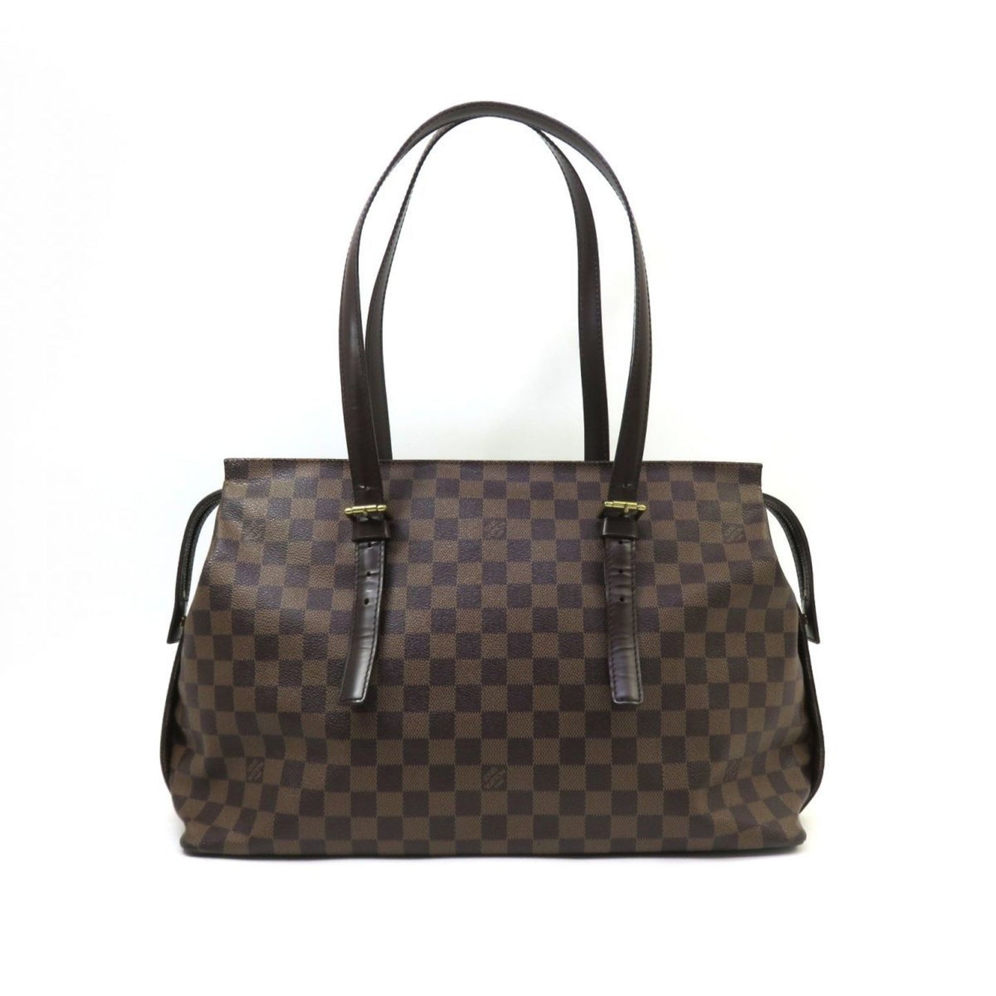 Louis Vuitton Chelsea, Brown, Canvas, tote