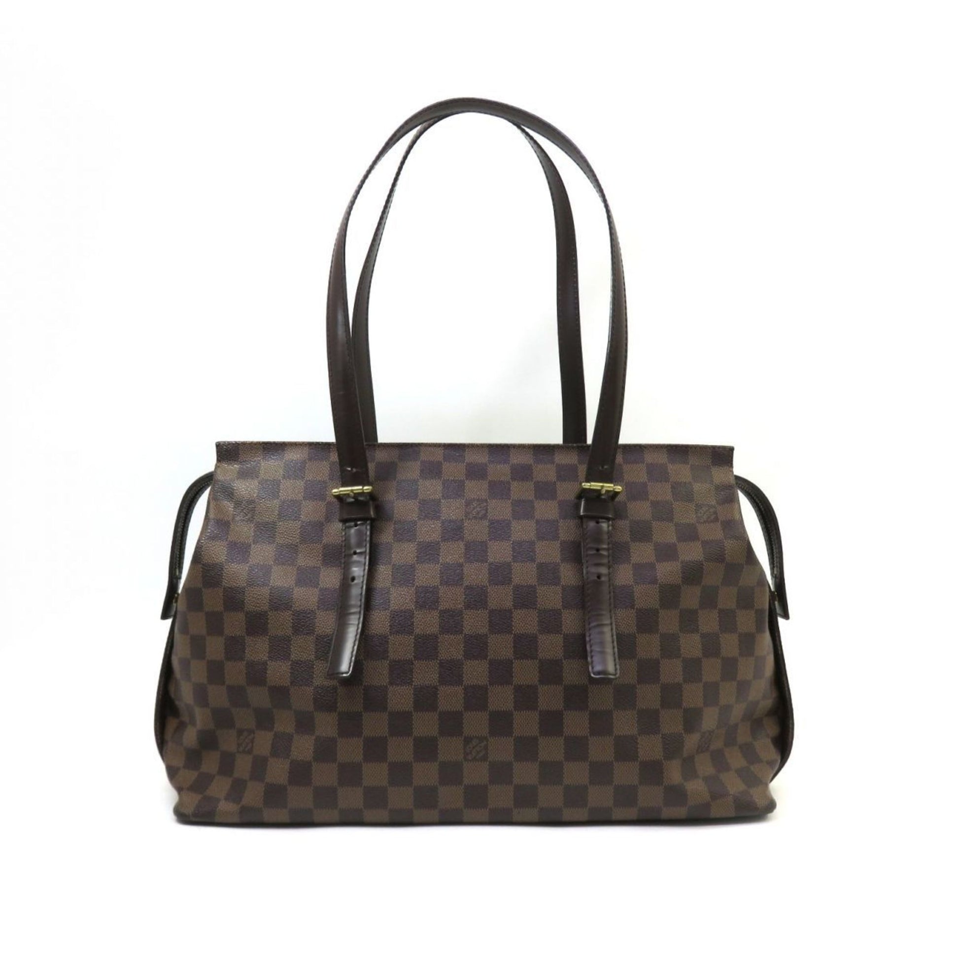 Louis Vuitton Chelsea, Brown, Canvas, tote