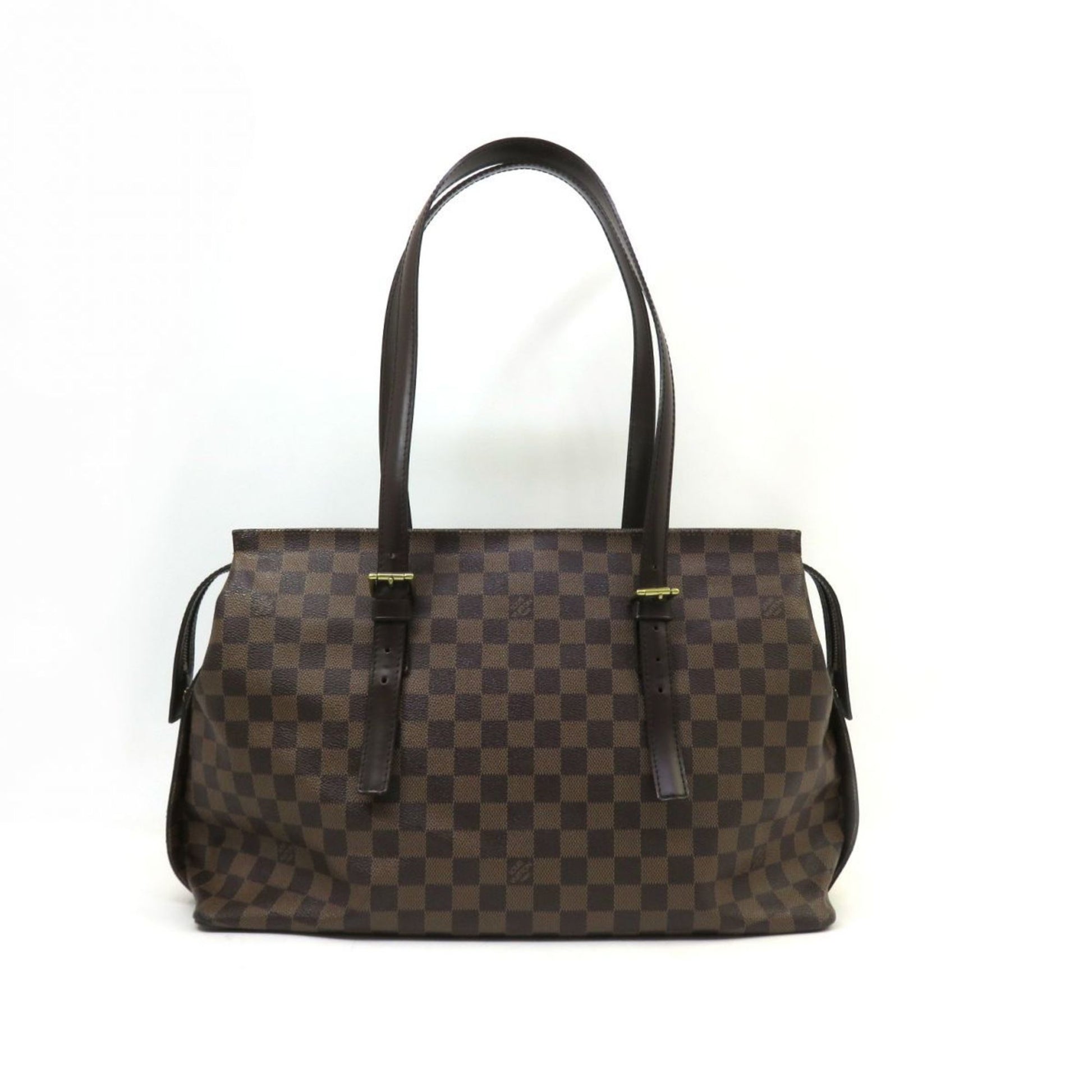 Louis Vuitton Chelsea, Brown, Canvas, tote