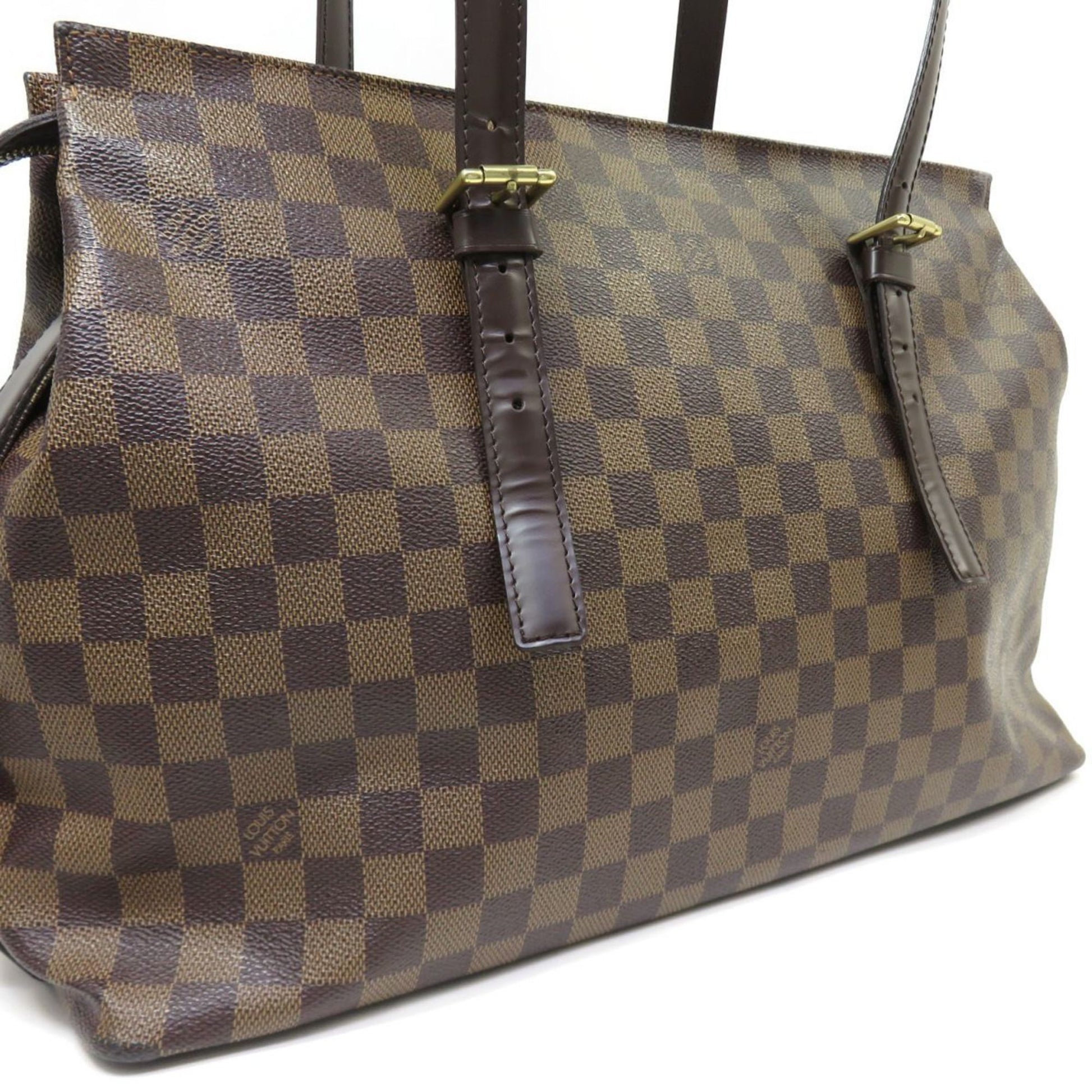 Louis Vuitton Chelsea, Brown, Canvas, tote