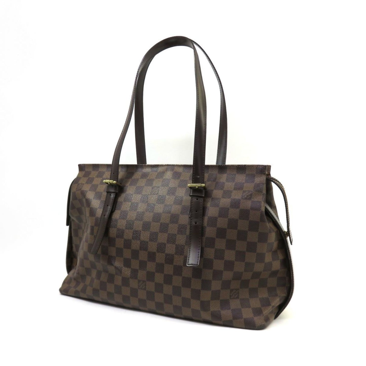 Louis Vuitton Chelsea, Brown, Canvas, tote