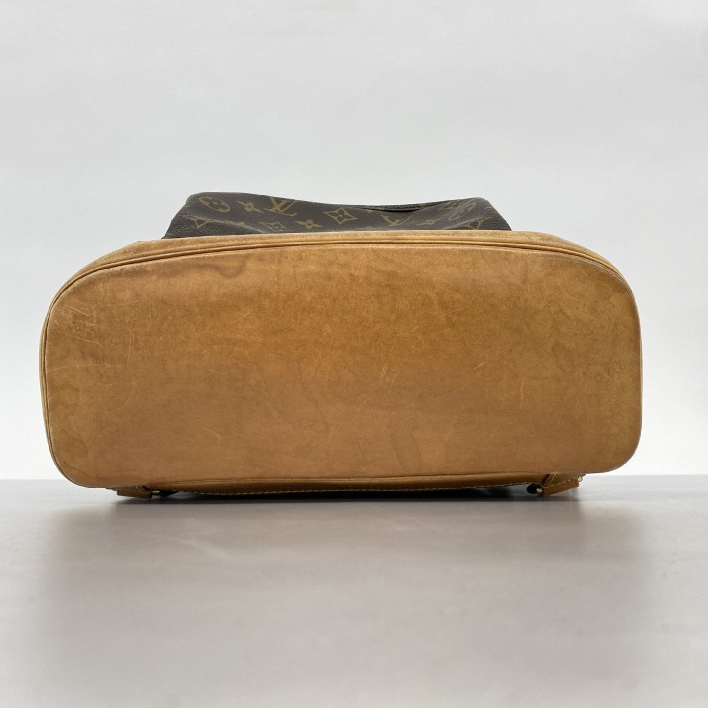 Louis Vuitton Montsouris GM, Brown, Canvas, backpack