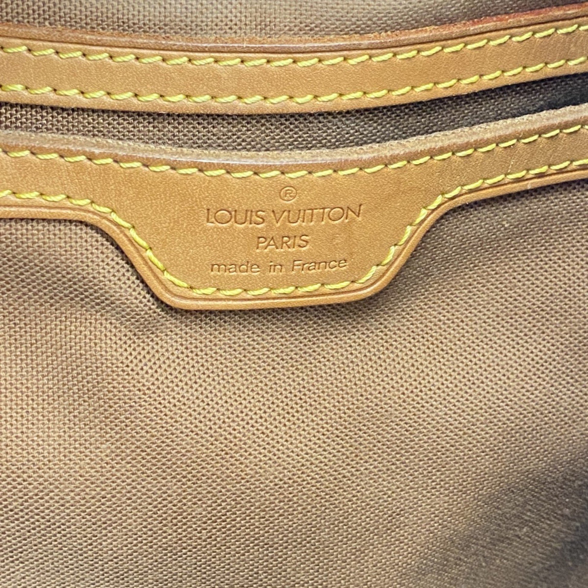 Louis Vuitton Montsouris GM, Brown, Canvas, backpack