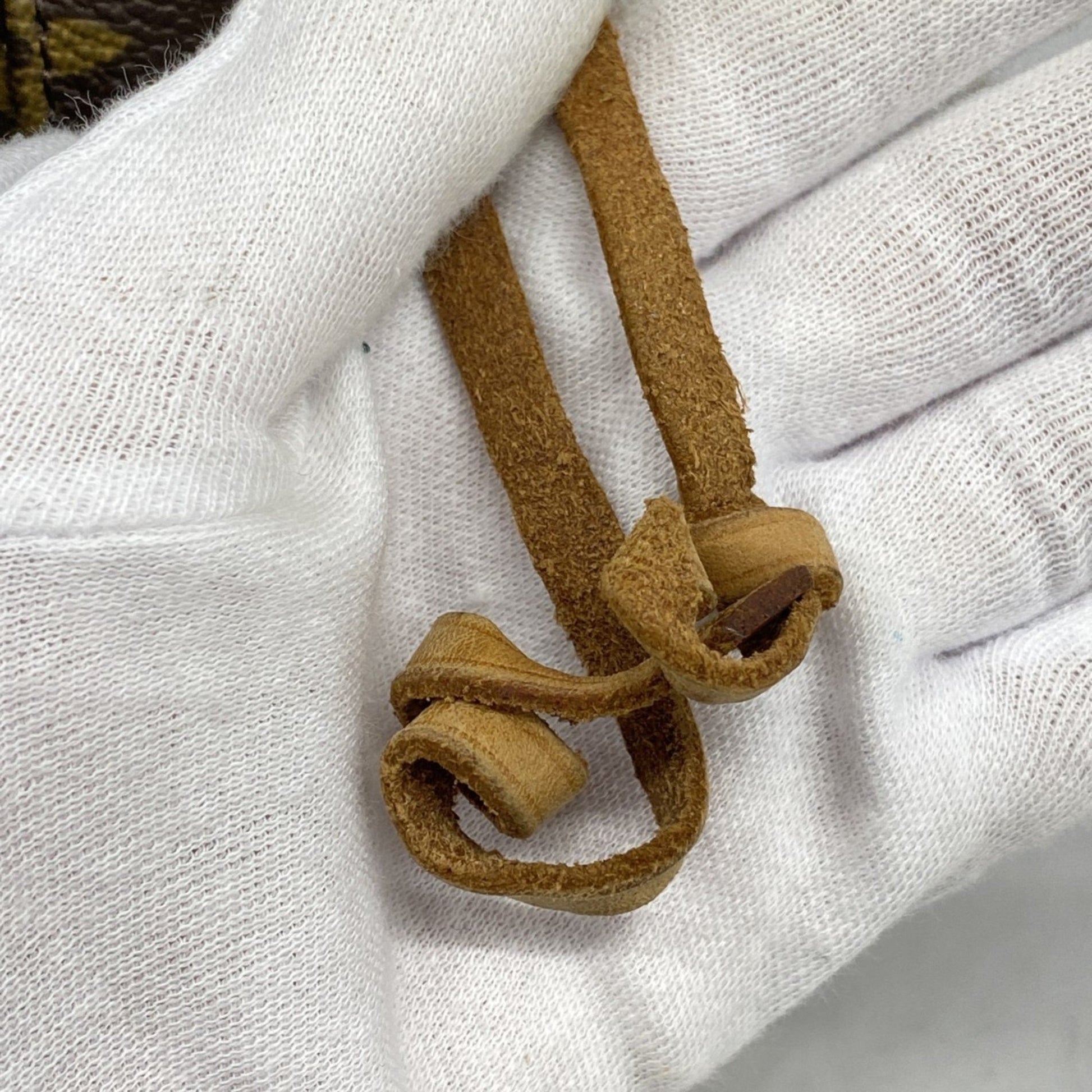 Louis Vuitton Montsouris GM, Brown, Canvas, backpack