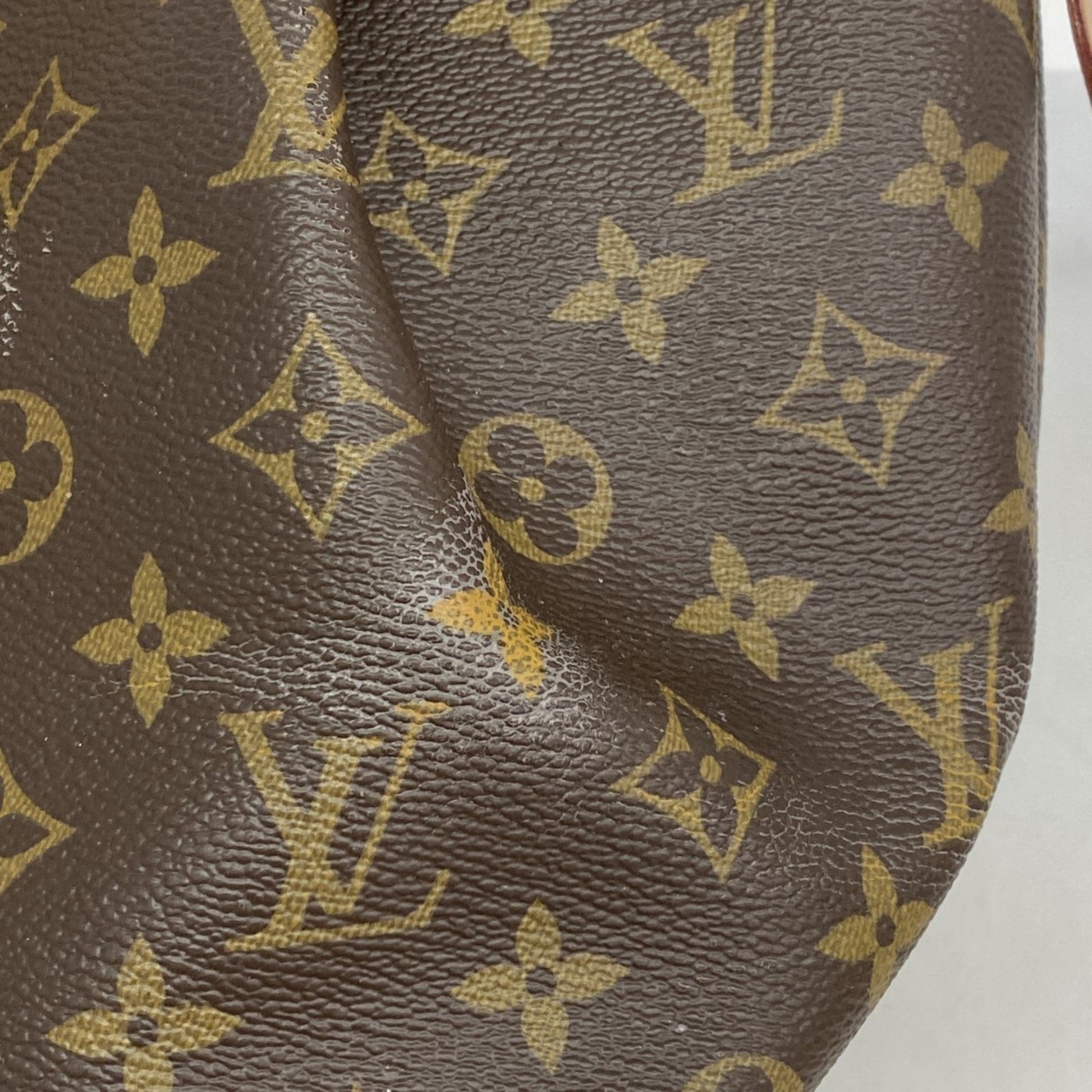 Louis Vuitton Turenne MM, Brown, Canvas, handbag
