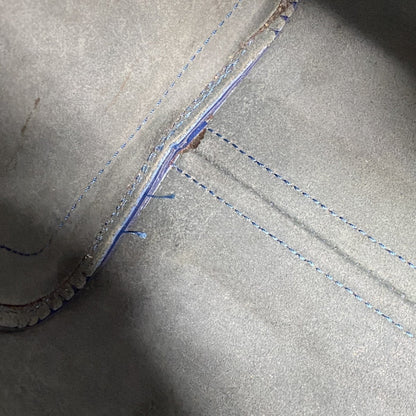 Louis Vuitton Speedy, Blue, Leather, handbag