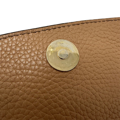 Gucci Interlocking G, Beige, Leather, shoulder