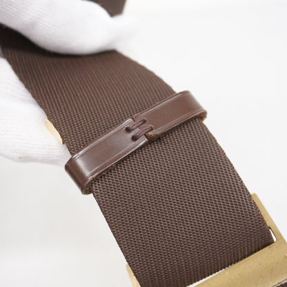 Louis Vuitton Geronimo, Brown, Canvas, shoulder