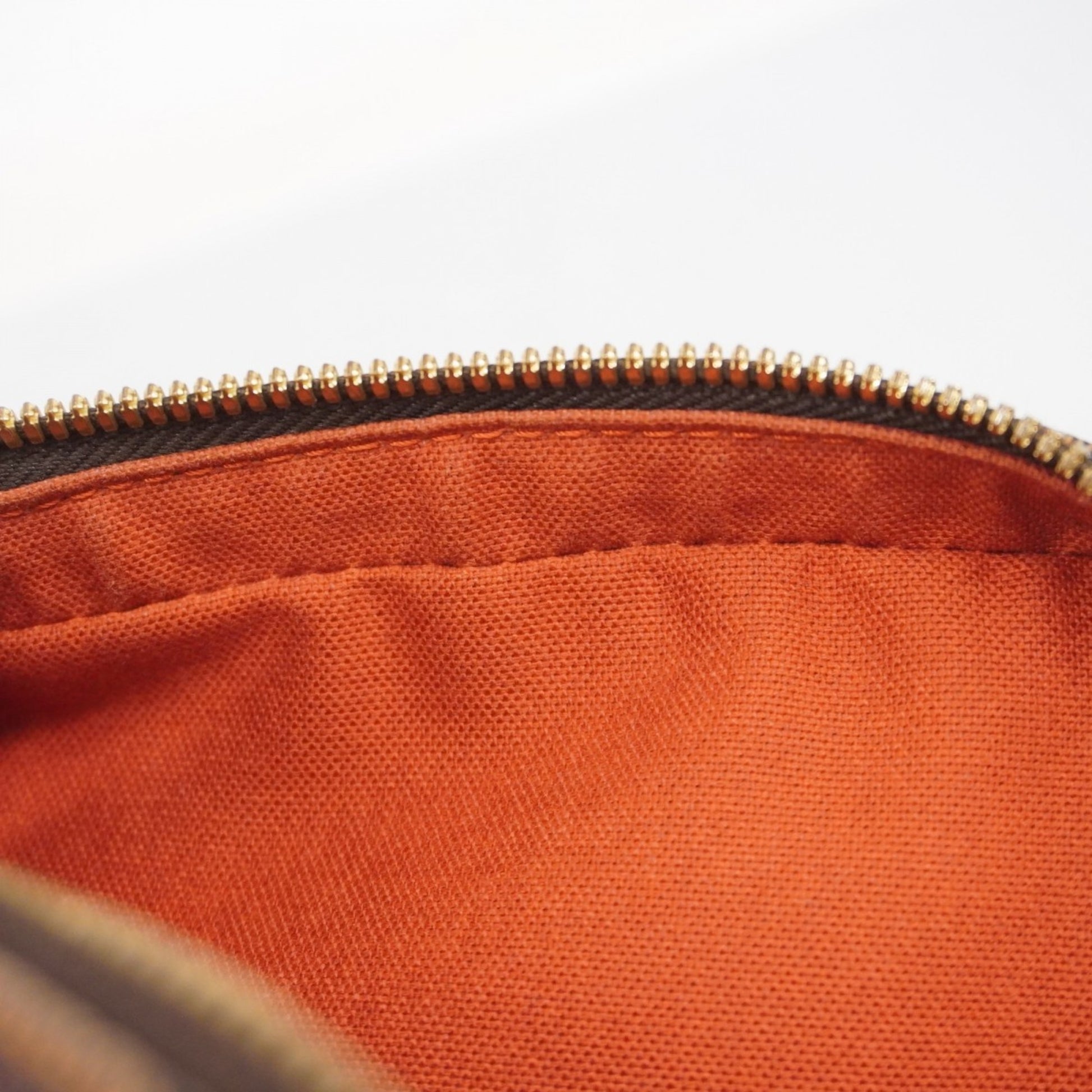 Louis Vuitton Geronimo, Brown, Canvas, shoulder