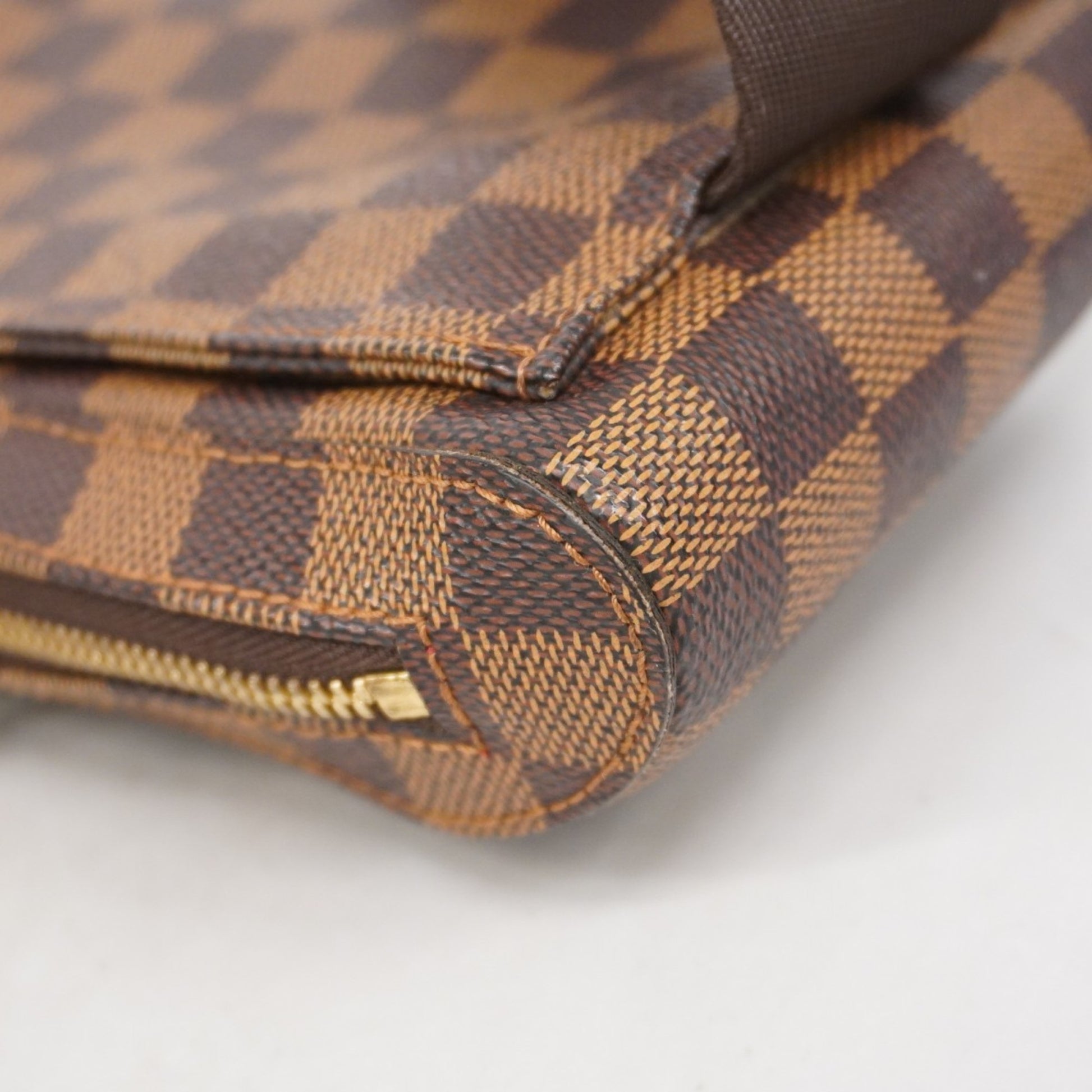 Louis Vuitton Geronimo, Brown, Canvas, shoulder