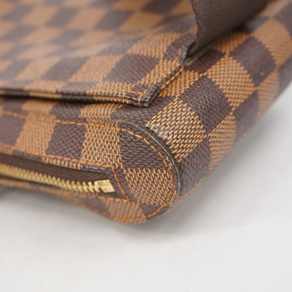 Louis Vuitton Geronimo, Brown, Canvas, shoulder