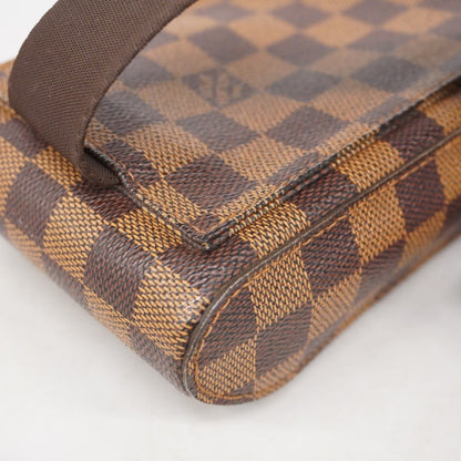 Louis Vuitton Geronimo, Brown, Canvas, shoulder