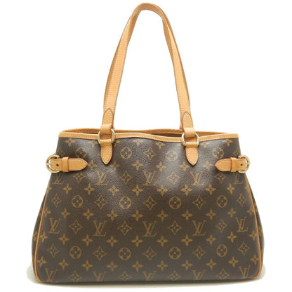 Louis Vuitton Batignolles Horizontal, Brown, Canvas, tote