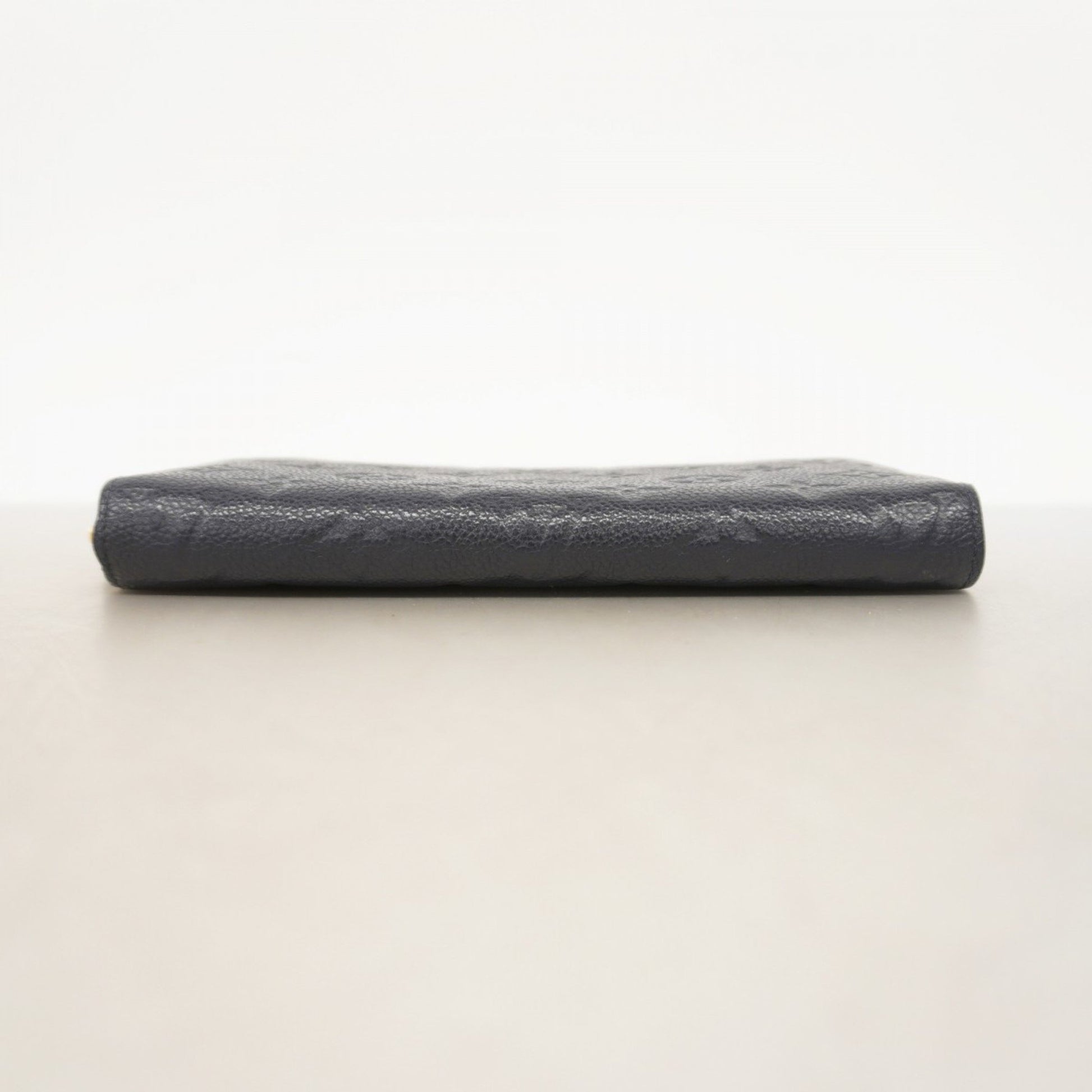 Louis Vuitton Zipped Wallet, Navy, Leather, wallet