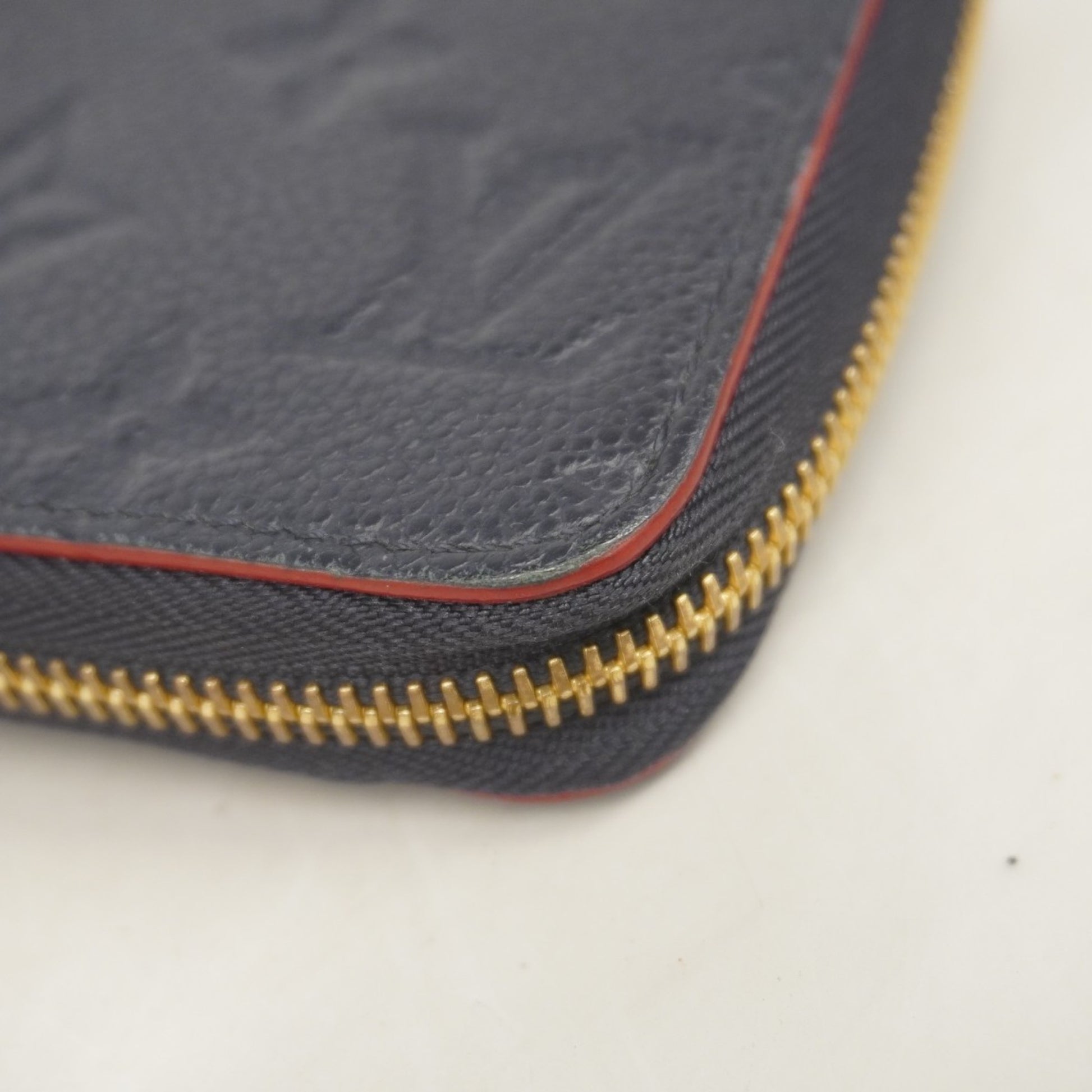 Louis Vuitton Zipped Wallet, Navy, Leather, wallet